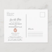 秋の花はがきを保存 案内ポストカード (裏面)