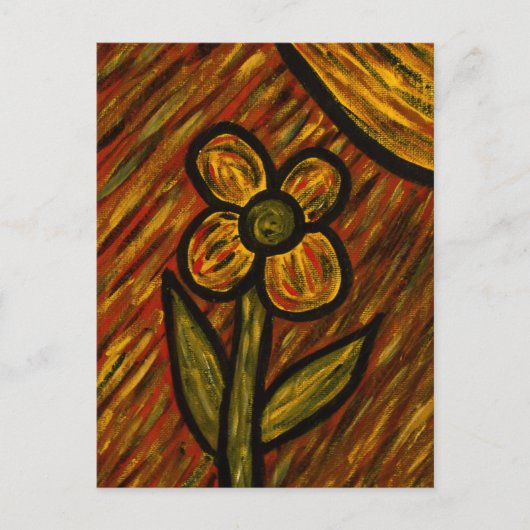 秋の花はがき ポストカード (正面)