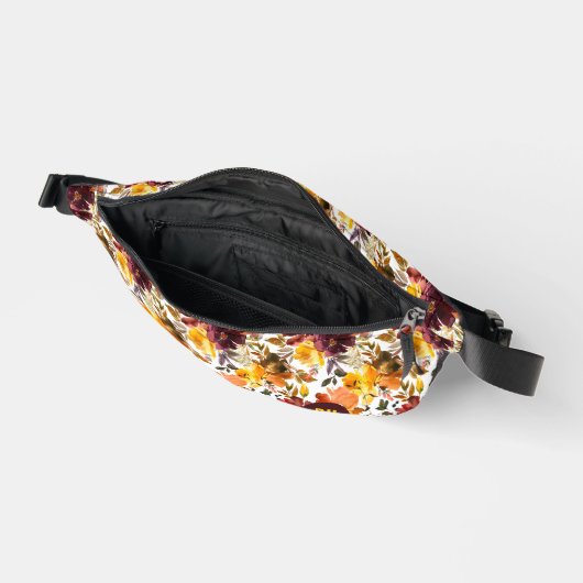 秋の花エレガントフローラボホモノグラム ファニーパック (見開き)