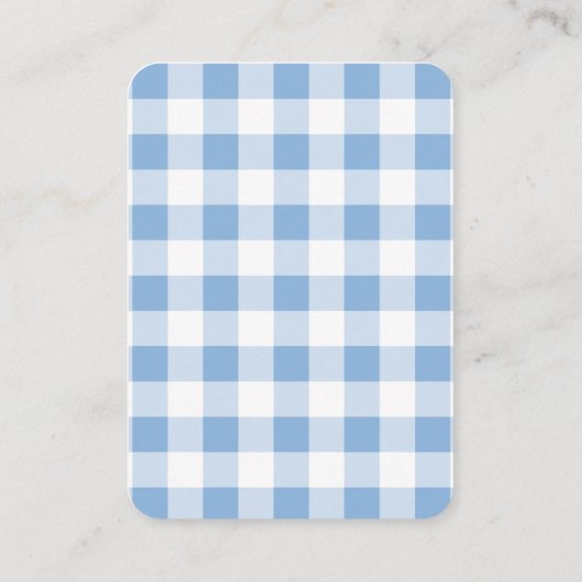 秋の花エレガント赤ちゃんシャワー本を持って来る エンクロージャーカード (裏面)