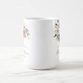 秋の花ドレスシャワー マグカップ – オーダーメイド ギフト (中央)