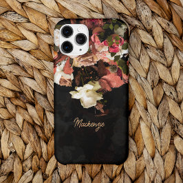 秋の花パーソナライズされた様式化プリントケース Case-Mate iPhone 14ケース