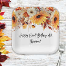 秋の花パーティー