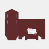 秋の花フレーム フェイバーボックス (折り畳みなし)