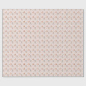 秋の花ボホフラワーズ ラッピングペーパー (フラット)