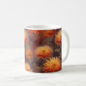 秋の花マグカップ コーヒーマグカップ (正面右)