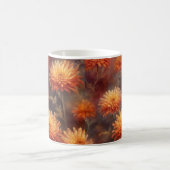 秋の花マグカップ コーヒーマグカップ (中央)