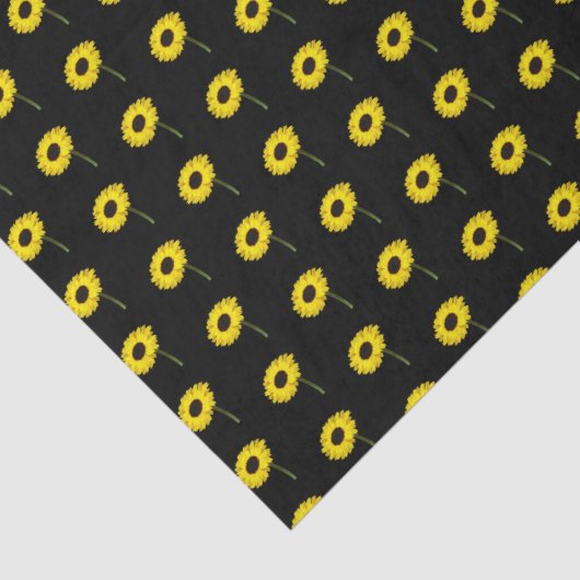 秋の花嫁ひまわりウェディングパーティーティッシュペーパー 薄葉紙 (詳細)