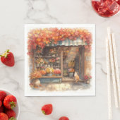 秋の花屋さん スタンダードランチョンナプキン (インサイチュ)