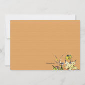 秋の花束2の招待状 招待状 (裏面)