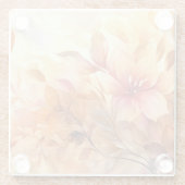 秋の花束 ガラスコースター (裏面)