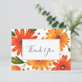 秋の花束 サンキューカード (スタンド正面)
