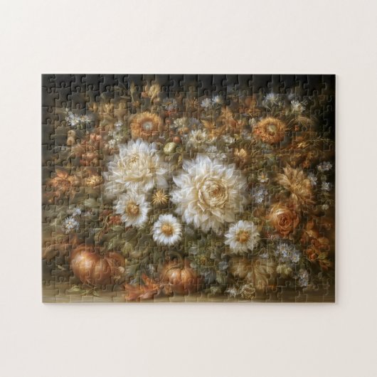 秋の花束 ジグソーパズル (横)