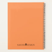 秋の花束 プランナー手帳 (裏面)