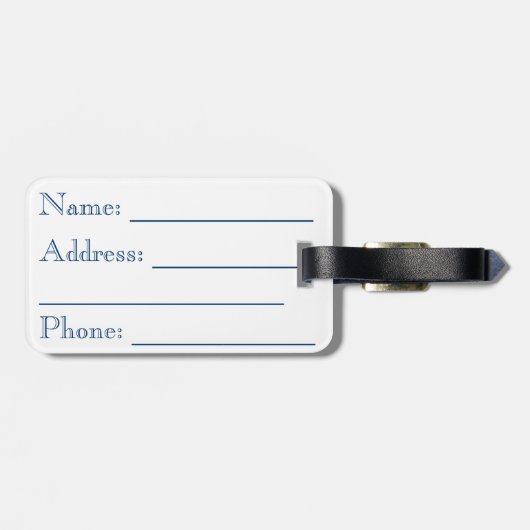 秋の花束 ラゲッジタグ (裏面横)