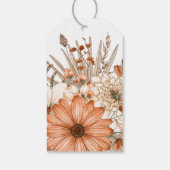 秋の花模様ありがとう結婚Names ギフトタグ (裏面)