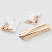 秋の花模様スエレガントクリプトプログラム ハンドファン (組立なし)