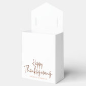 秋の花模様スクリプト名ハッピー感謝祭 フェイバーボックス (オープン)