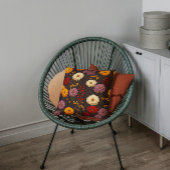 秋の花模様 – ファームハウスボホ クッション