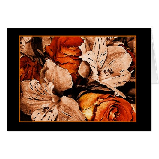 秋の花 (正面横)