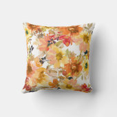 秋の花1 クッション (裏面)