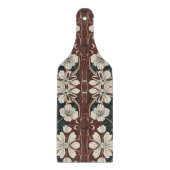 秋の花 カッティングボード (正面)