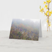 秋の花 カード (黄色い花)