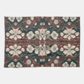 秋の花 キッチンタオル (横)