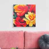 秋の花 キャンバスプリント (インサイチュ (リビング))