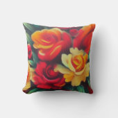 秋の花 クッション (正面)