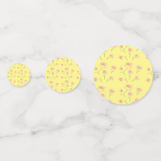 秋の花 コンフェッティ (裏面)