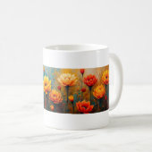 秋の花 コーヒーマグカップ (正面右)