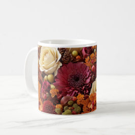 秋の花 コーヒーマグ コーヒーマグカップ