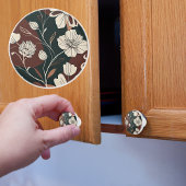 秋の花 セラミックノブ