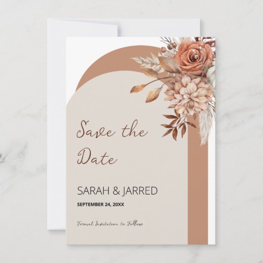 秋の花 セーブザデート (正面)