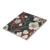 秋の花 タイル (側面)