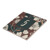 秋の花 タイル (側面)