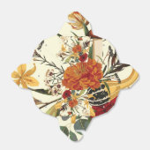 秋の花、ハーブ、キノコのシームレス。 フェイバーボックス (折り畳みなし)