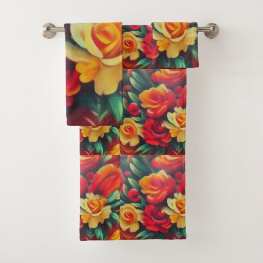 秋の花 バスタオルセット (インサイチュ)