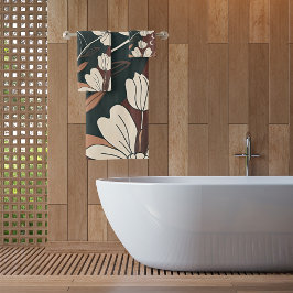 秋の花 バスタオルセット