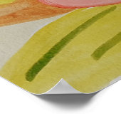 秋の花 ポスター (角)