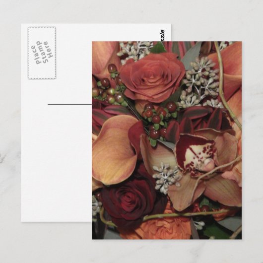 秋の花 ポストカード (正面/裏面)