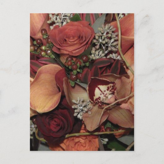 秋の花 ポストカード (正面)