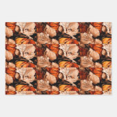 秋の花 ラッピングペーパーシート (正面2)