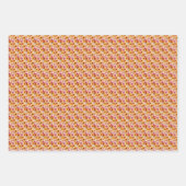 秋の花 ラッピングペーパーシート (正面)