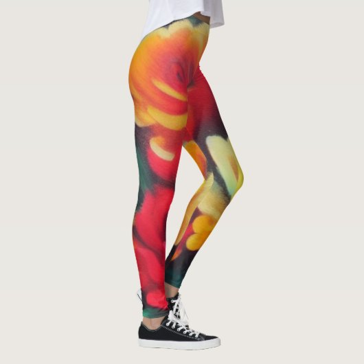 秋の花 レギンス (右)