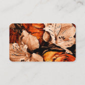 秋の花 名刺 (裏面)