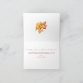 秋の花 | 秋ありがとう サンキューカード (内部)