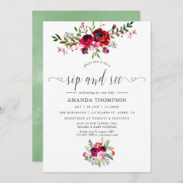 秋の花 秋の飲み会とお披露目 招待状