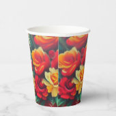 秋の花 紙コップ (右)